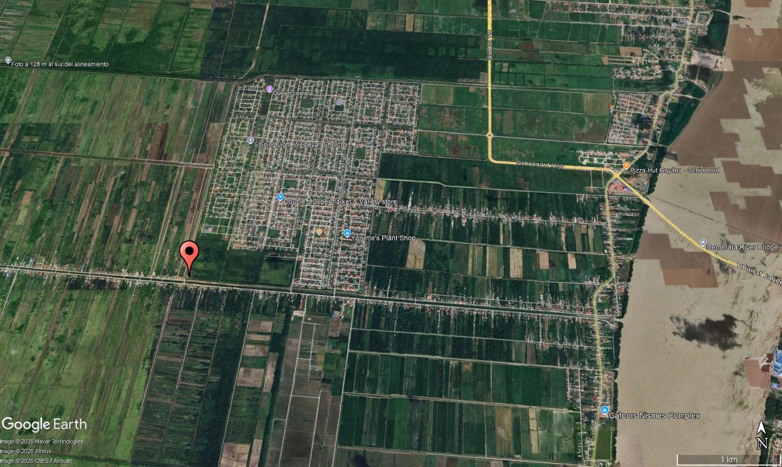 1.575-Acre Multi-Use Land for Sale in Lust-En-Rust, Canal No. 1 – GYD $185M
