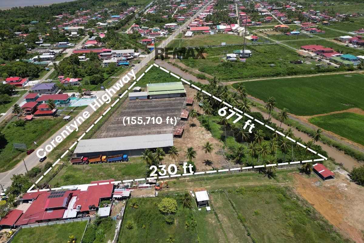 Rice mill and commercial property for sale – Corentyne (US$2,250,000) – Adler Bynoe