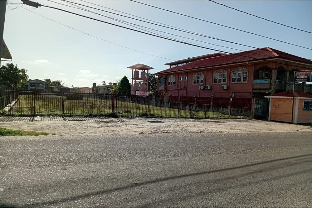 24,000 sq ft highway-frontage land for rent – Springlands – Adler Bynoe