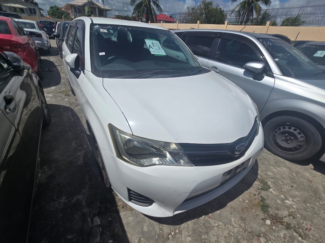 2014 Toyota Fielder Wagon for Sale in Guyana – White – Ref 12417