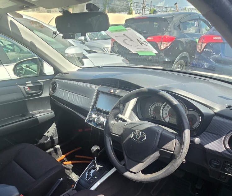 2014 Toyota Fielder Wagon for Sale in Guyana – White – Ref 12417