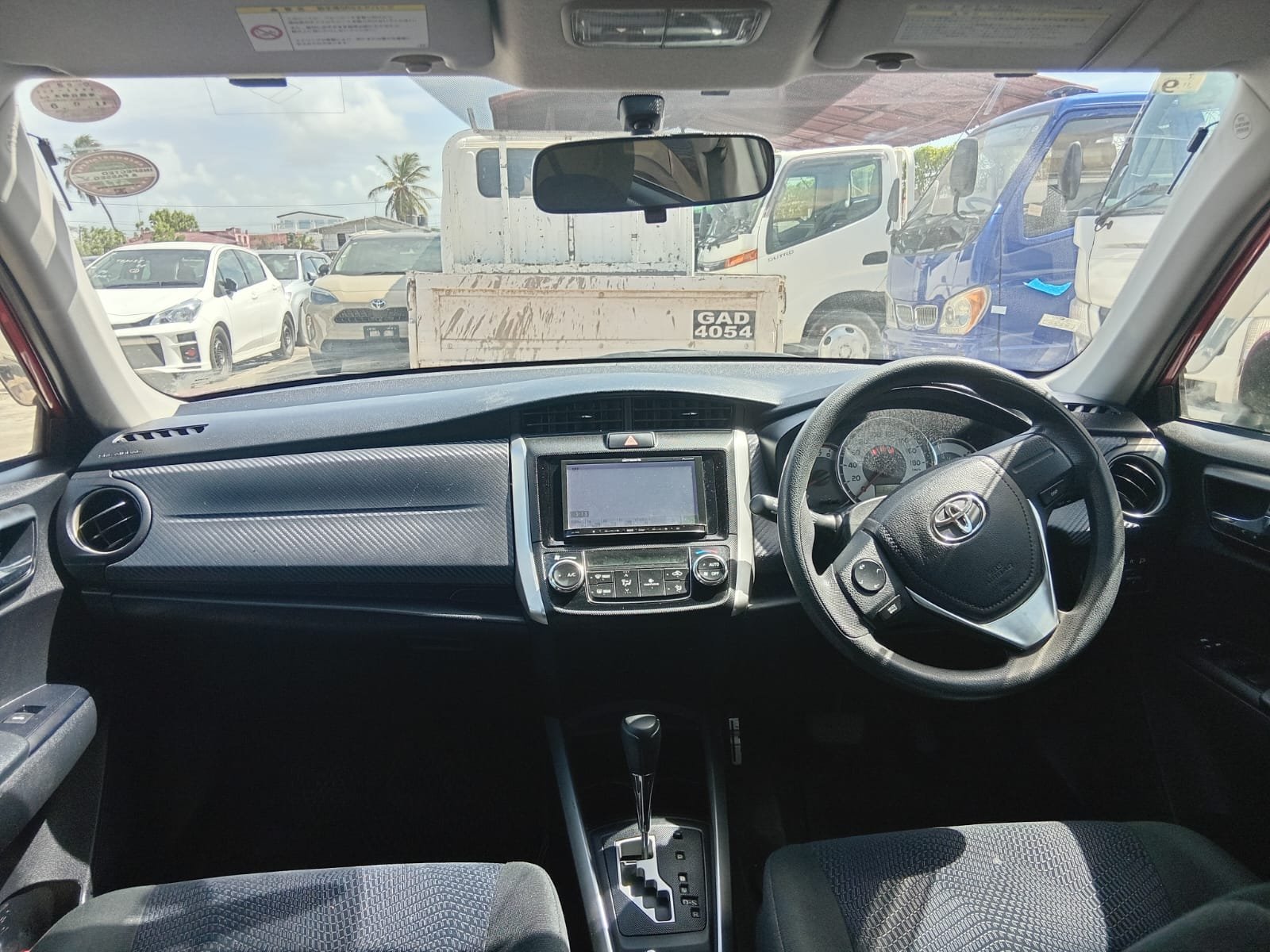 2012 Toyota Fielder Wagon for Sale in Guyana – Red – Ref 12614