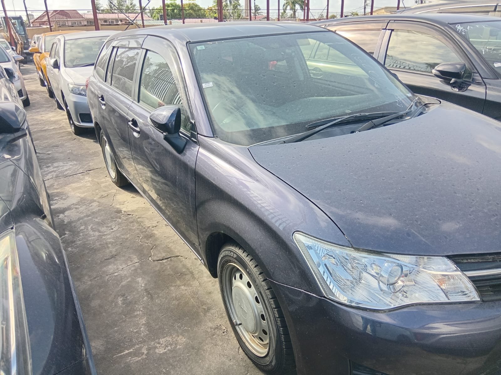2012 Toyota Fielder Wagon for Sale in Guyana – Navy Blue – Ref 12576
