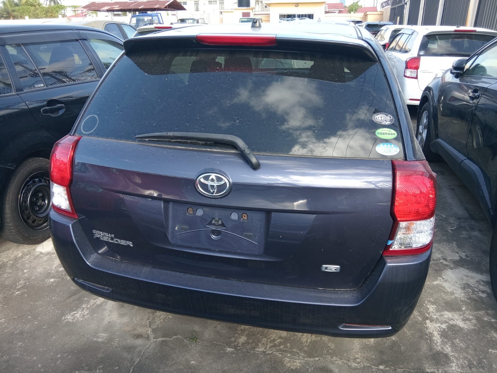 2012 Toyota Fielder Wagon for Sale in Guyana – Navy Blue – Ref 12576