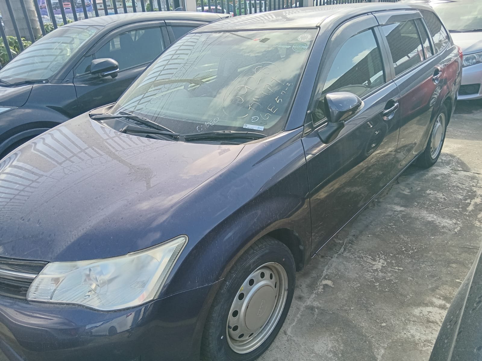 2012 Toyota Fielder Wagon for Sale in Guyana – Navy Blue – Ref 12576