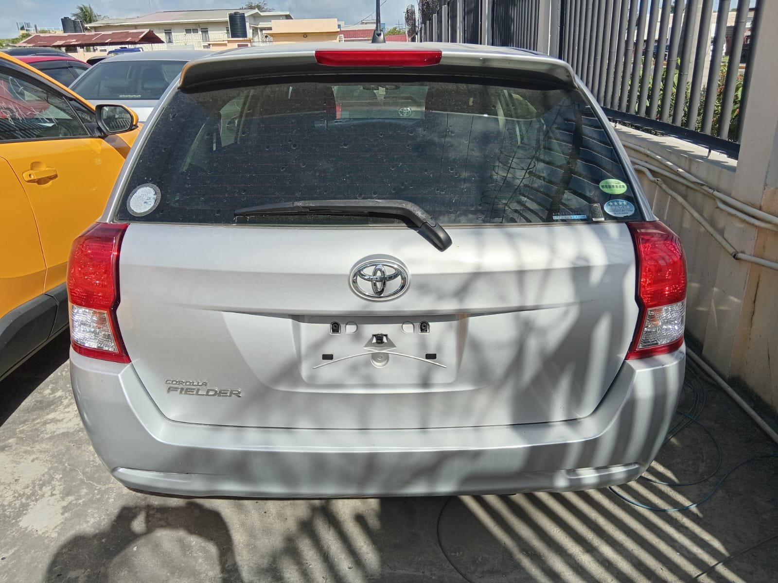 2012 Toyota Fielder Wagon for Sale in Guyana – Silver – Ref 12609