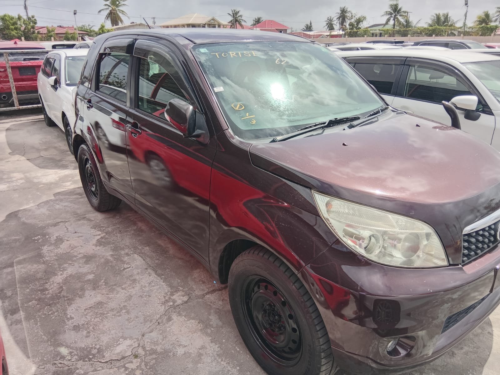 2010 Toyota Rush for Sale in Guyana – Burgundy – Ref 12716