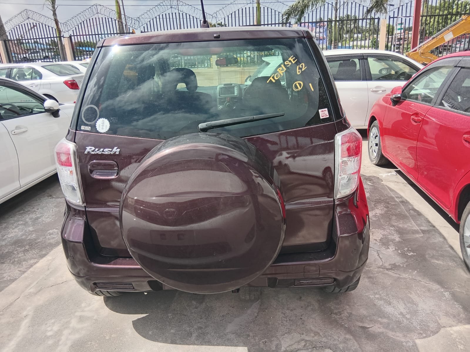 2010 Toyota Rush for Sale in Guyana – Burgundy – Ref 12716