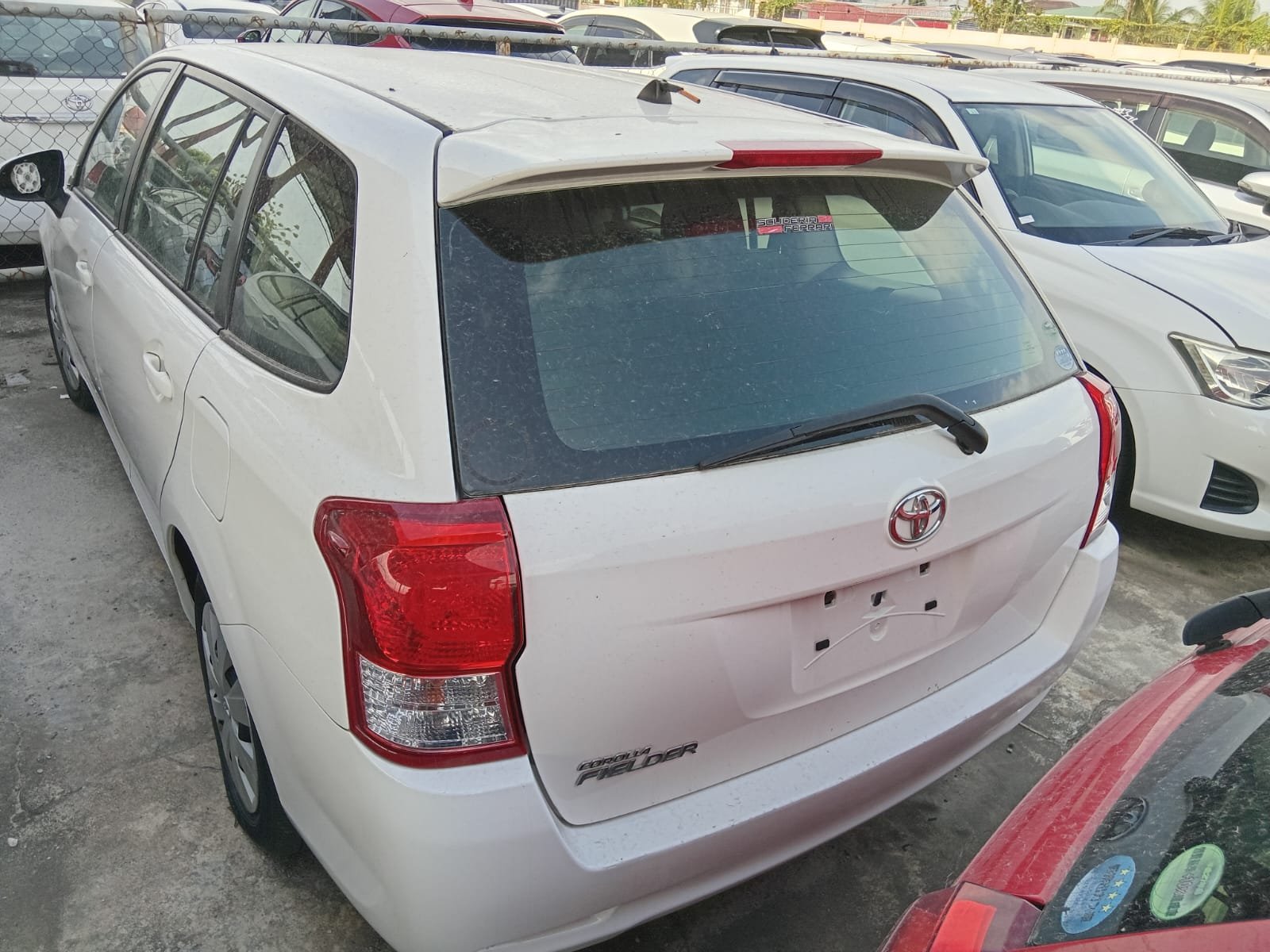 2013 Toyota Fielder for Sale in Guyana – White – Ref 12762