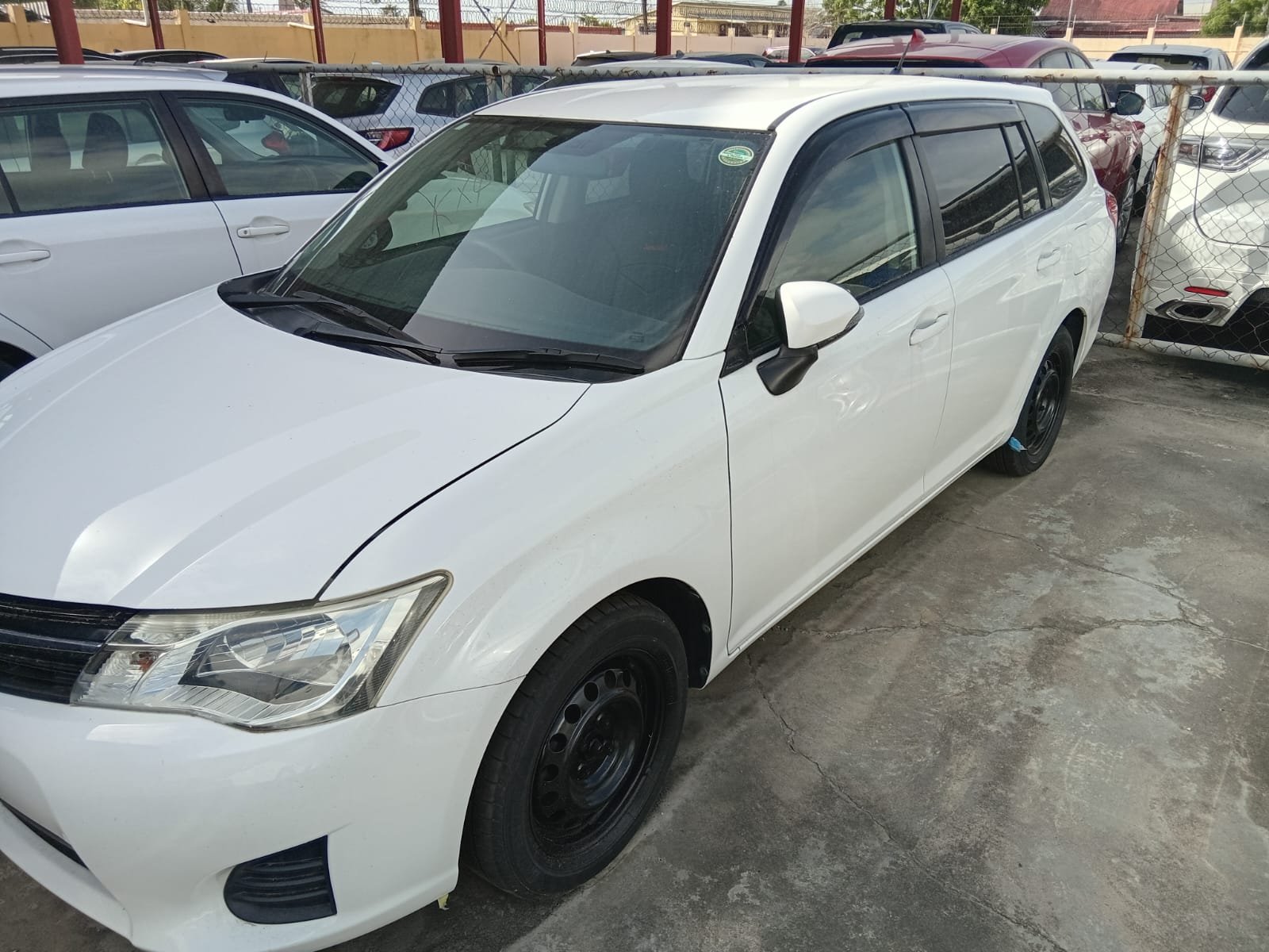 2012 Toyota Fielder for Sale in Guyana – White – Ref 12775