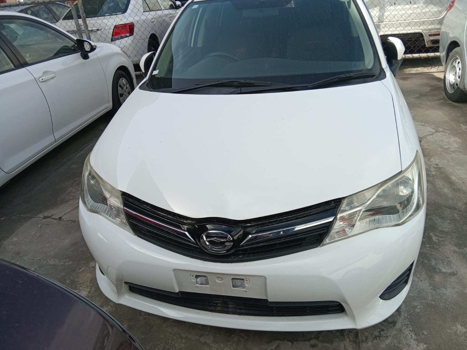 2012 Toyota Fielder for Sale in Guyana – White – Ref 12775