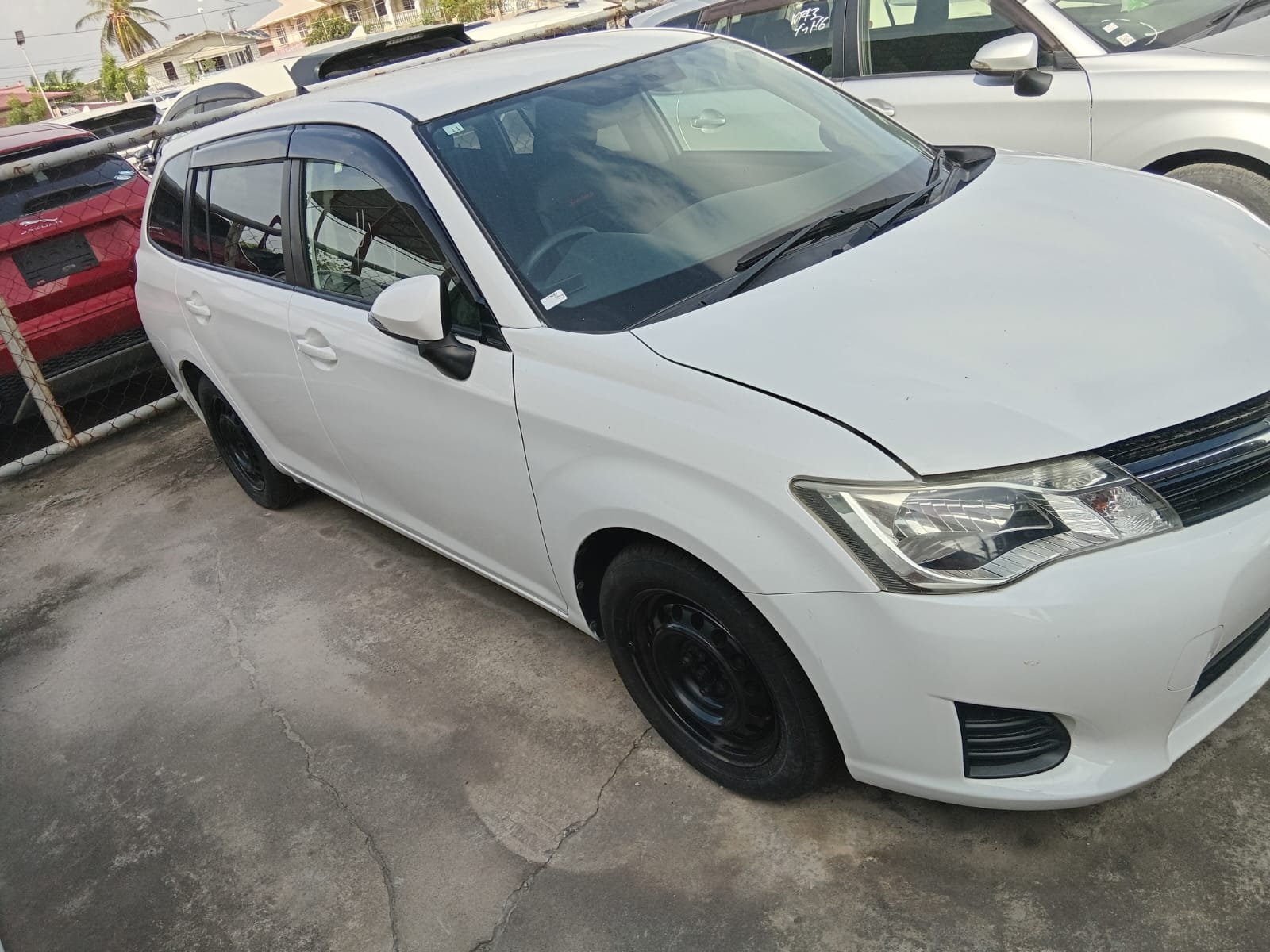 2012 Toyota Fielder for Sale in Guyana – White – Ref 12775