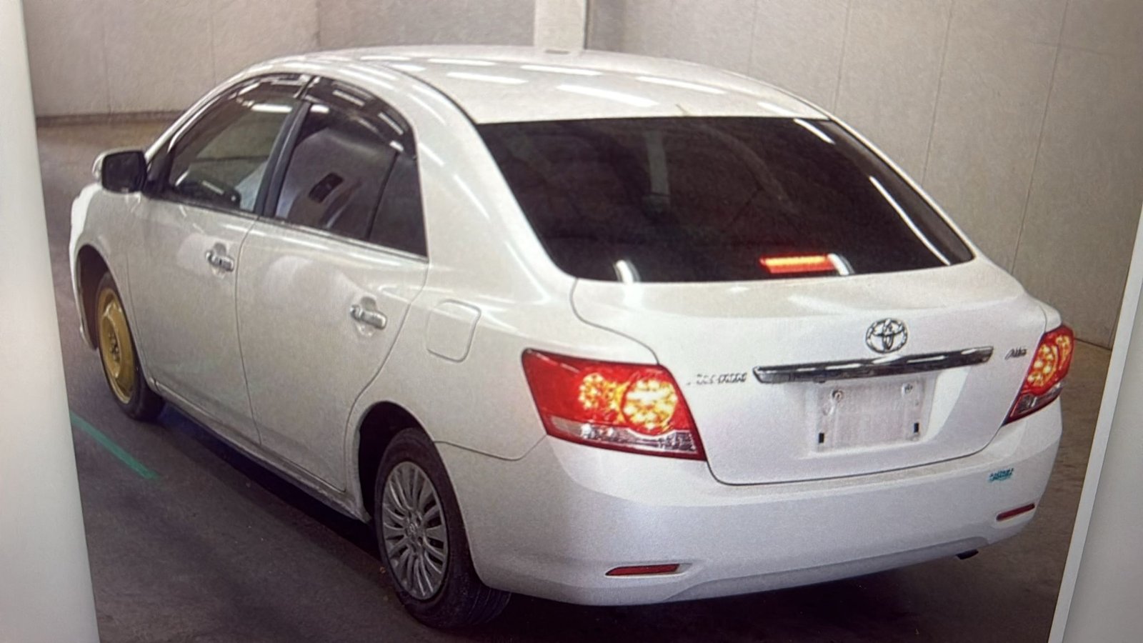 2013 Toyota Allion for Sale in Guyana – pearl white – Ref 12813