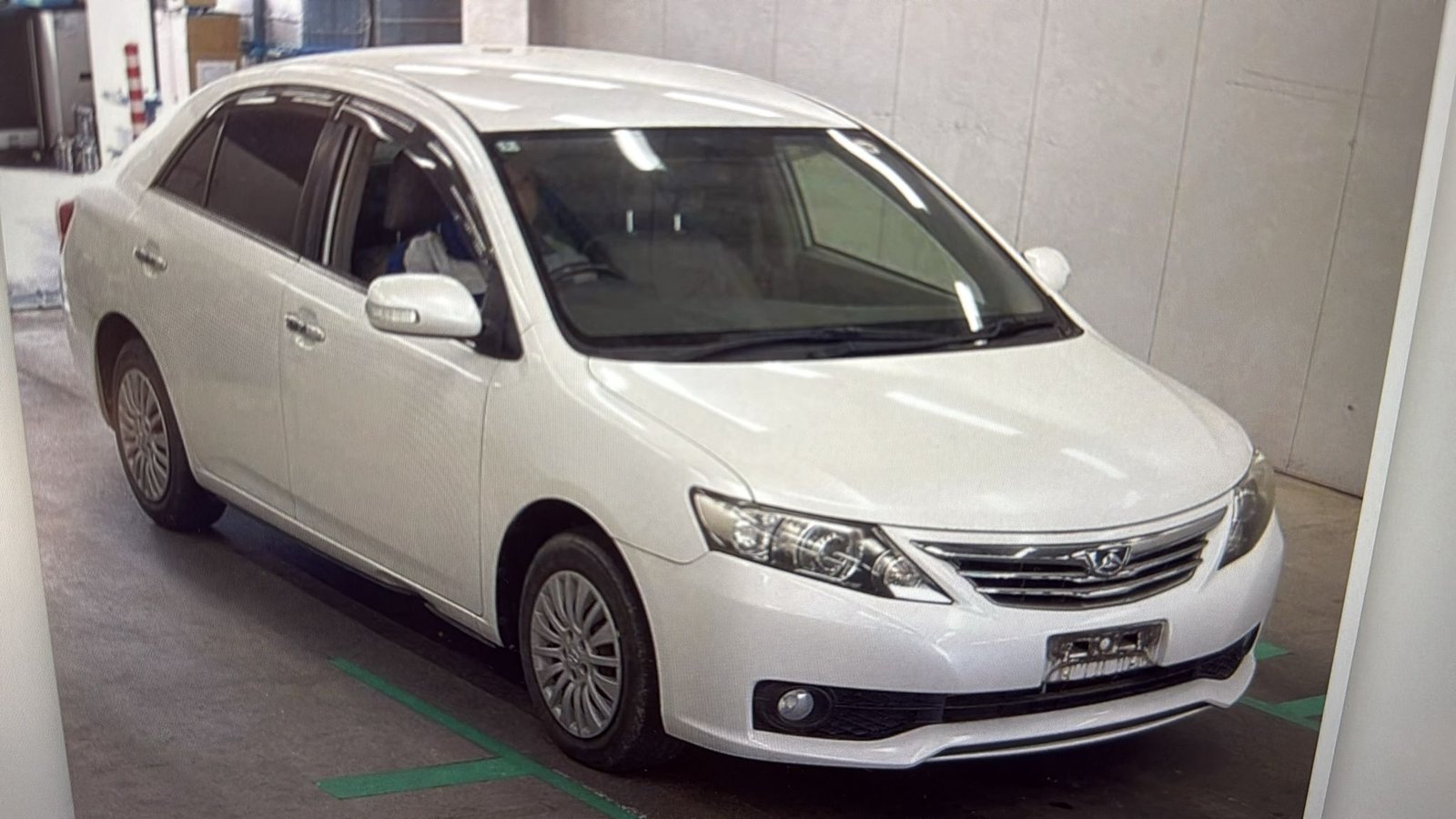 2013 Toyota Allion for Sale in Guyana – pearl white – Ref 12813