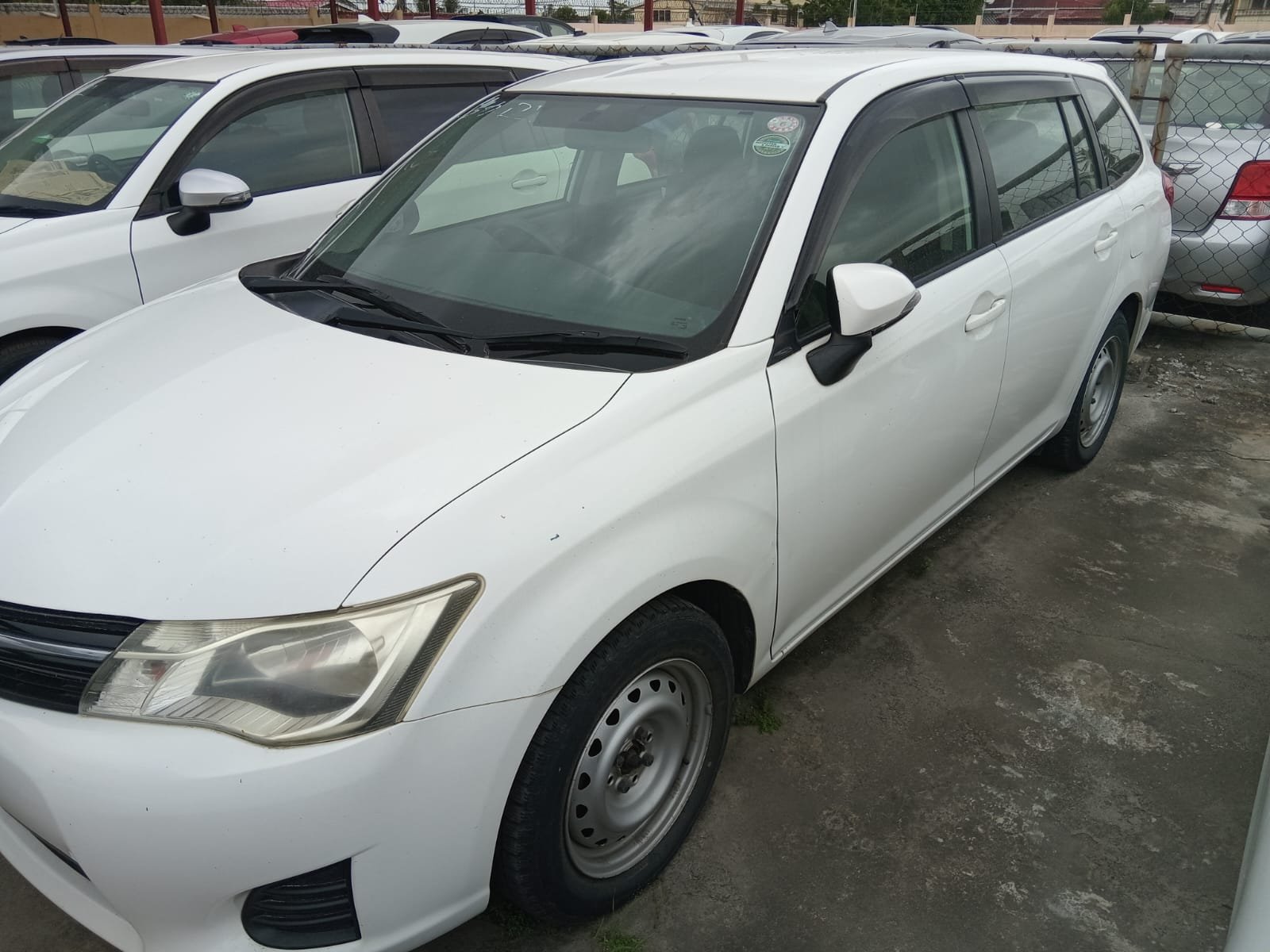 2013 Toyota Fielder for Sale in Guyana – White – Ref 12880