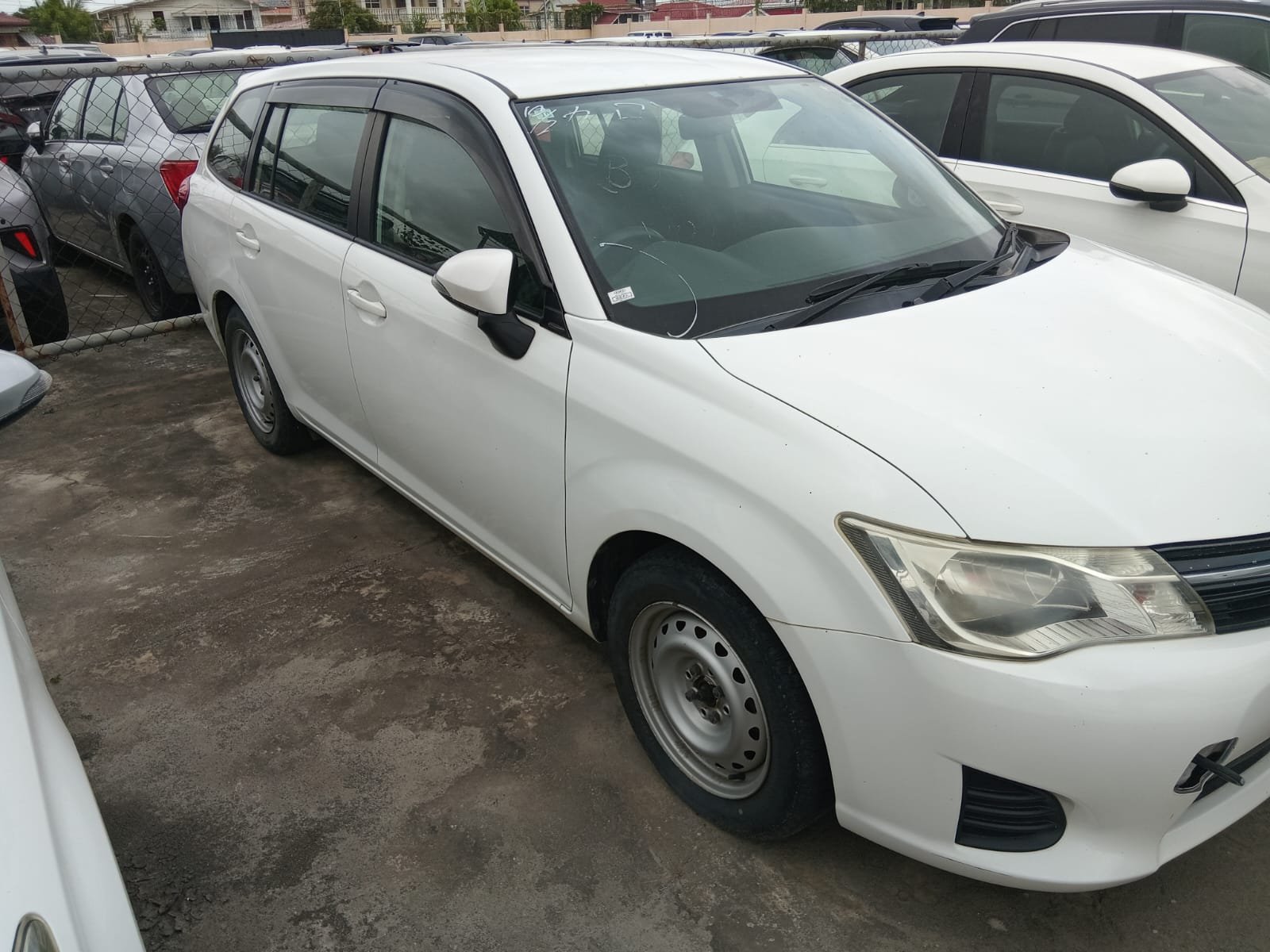 2013 Toyota Fielder for Sale in Guyana – White – Ref 12880