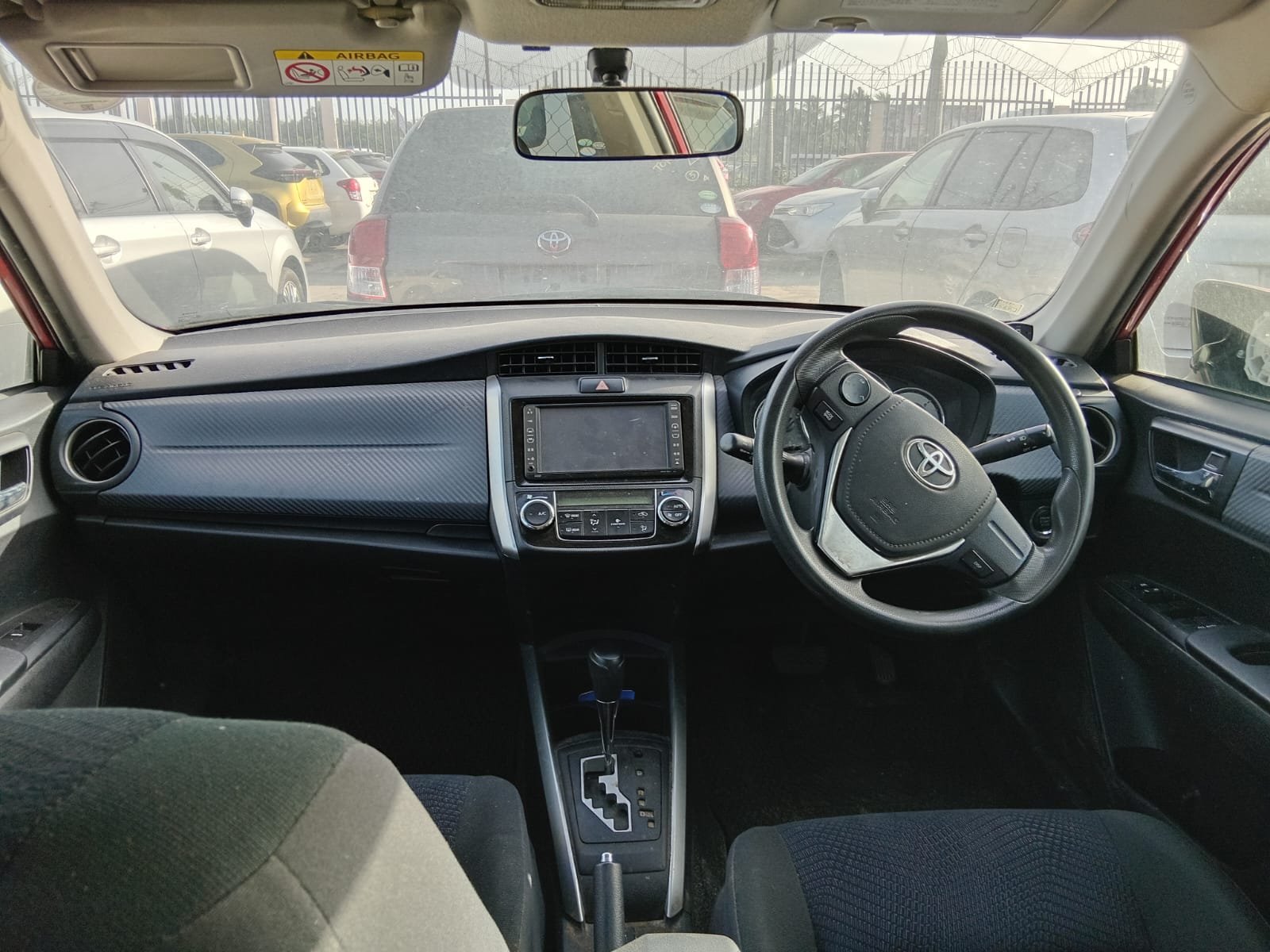 Toyota Fielder for Sale in Guyana – Red – Ref 12916