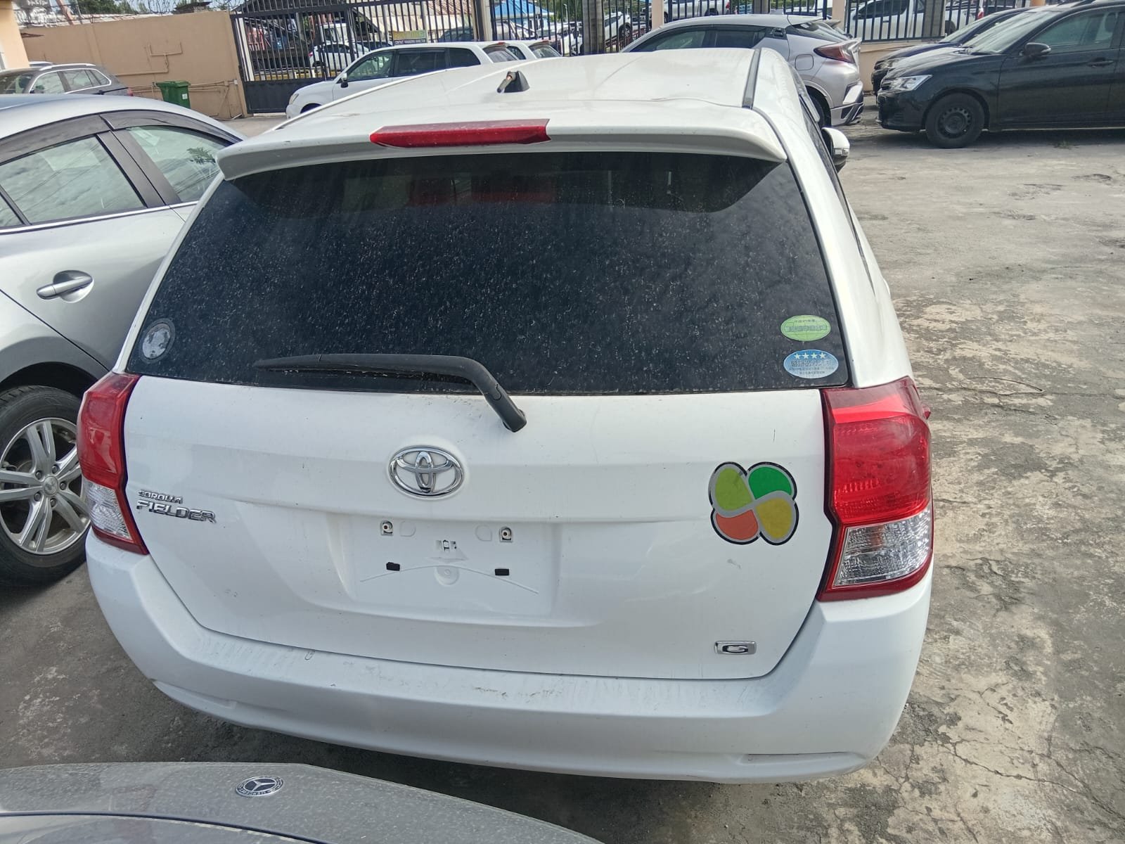 2012 Toyota Fielder for Sale in Guyana – White – Ref 12946