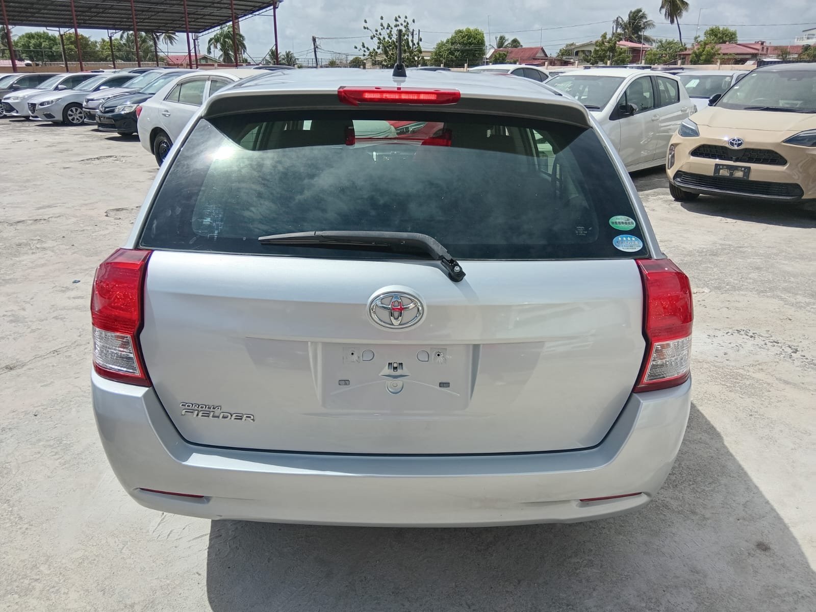 2014 Toyota Fielder for Sale in Guyana – Silver – Ref 12973