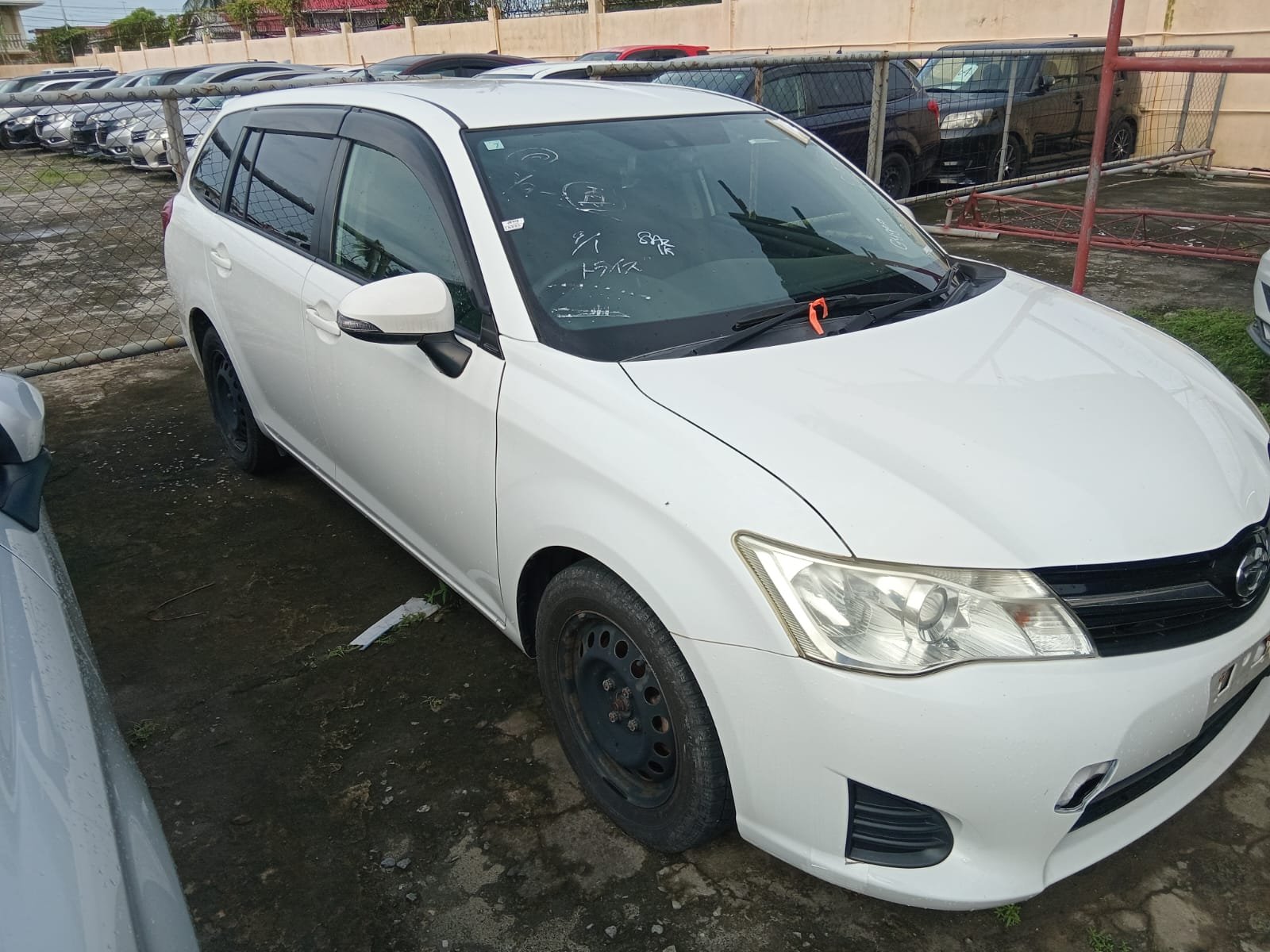 2012 Toyota Fielder for Sale in Guyana – White – Ref 13005