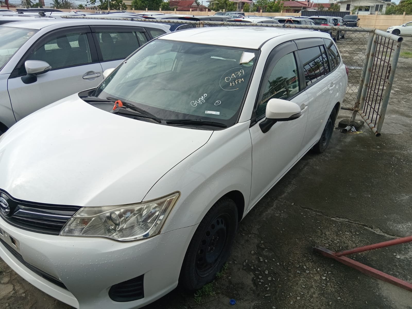 2012 Toyota Fielder for Sale in Guyana – White – Ref 13005