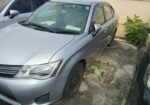 2012 Toyota Axio for Sale in Guyana – Silver – Ref 13030