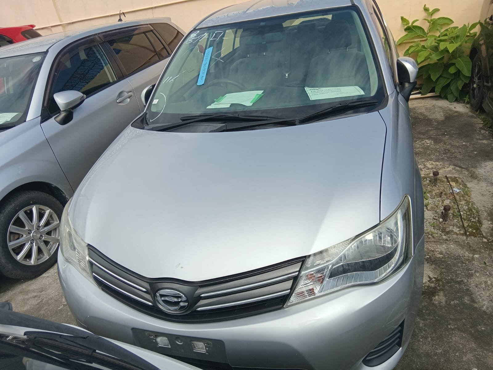 2012 Toyota Axio for Sale in Guyana – Silver – Ref 13030