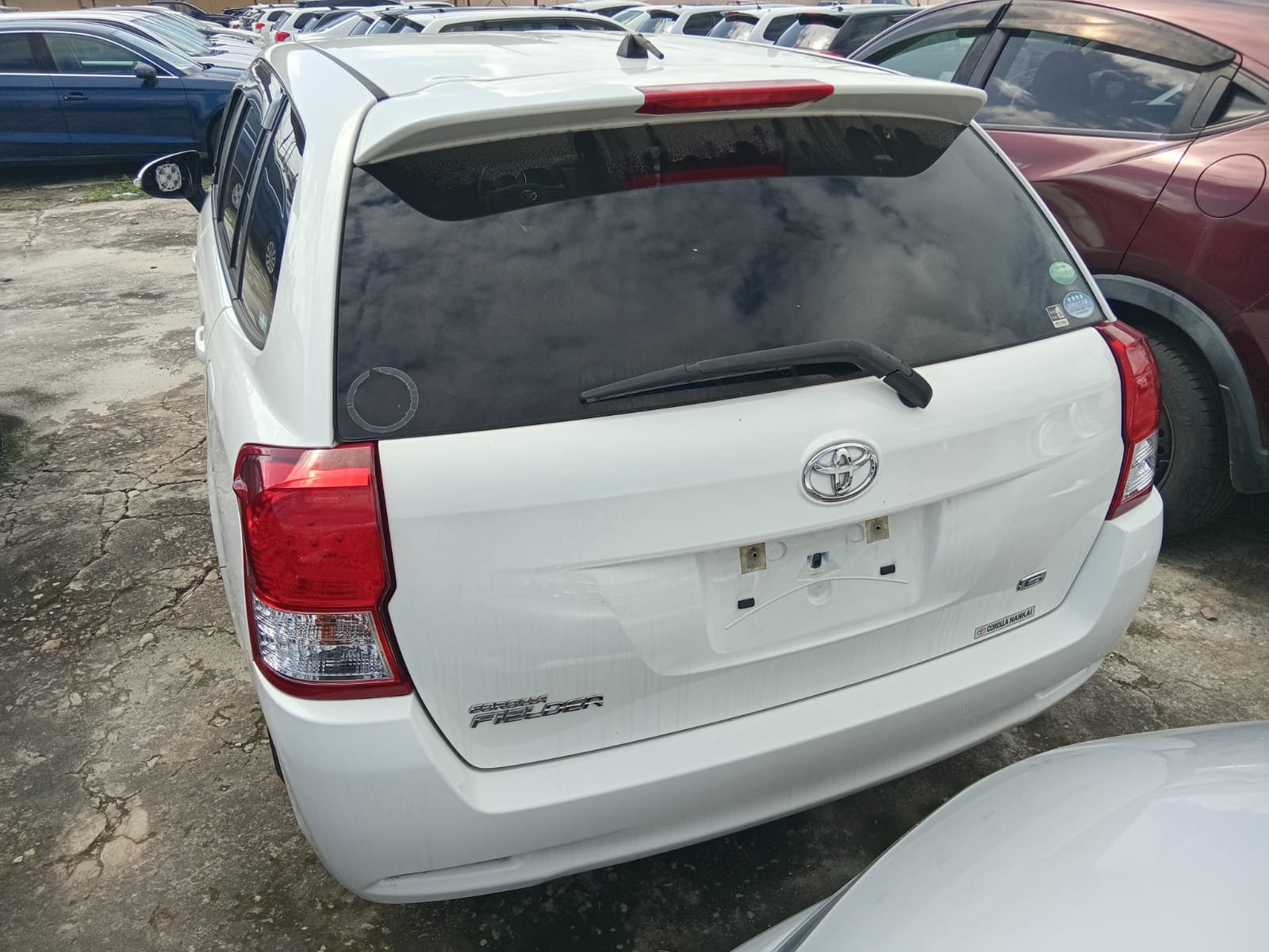 2013 Toyota Fielder for Sale in Guyana – White – Ref 13036
