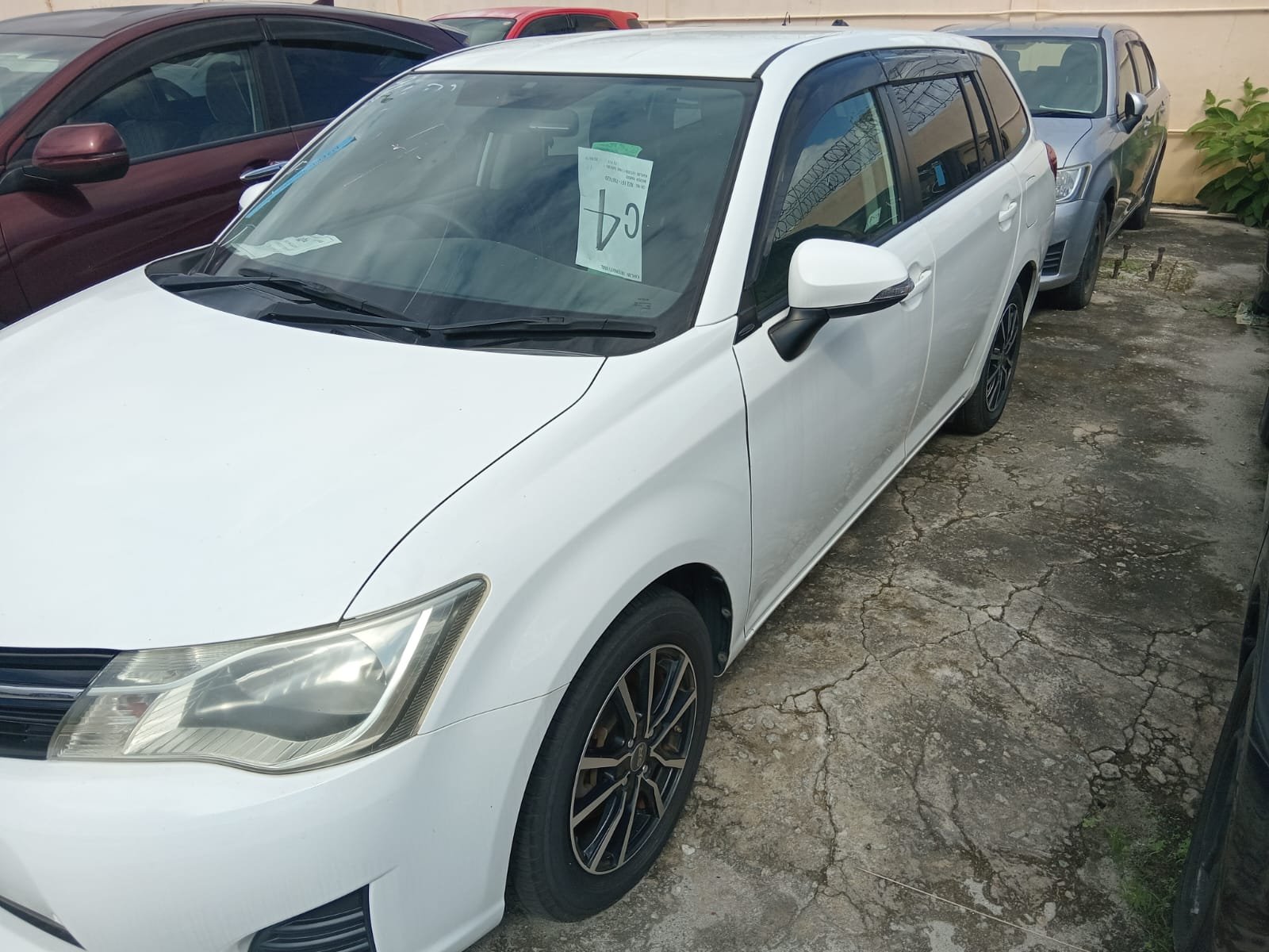 2013 Toyota Fielder for Sale in Guyana – White – Ref 13036