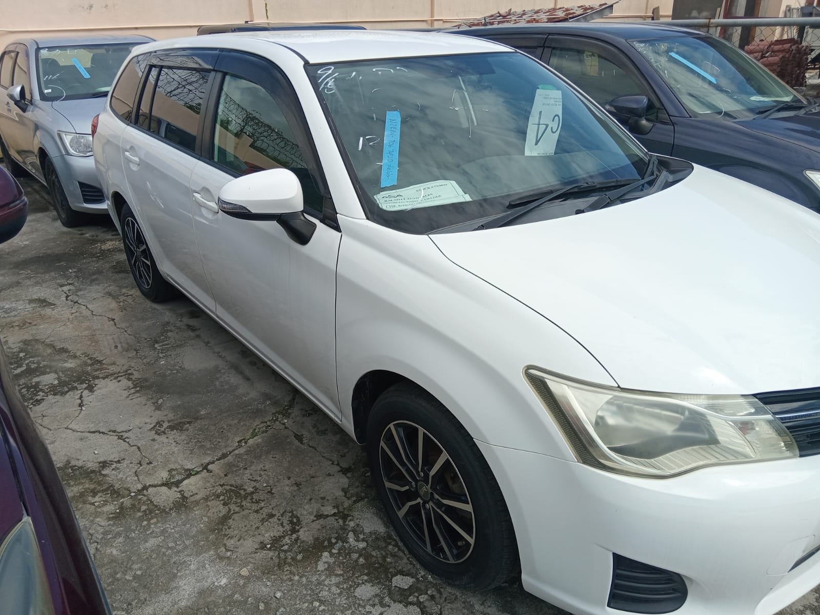 2013 Toyota Fielder for Sale in Guyana – White – Ref 13036
