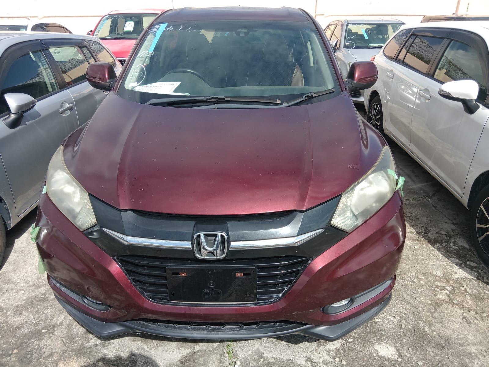 2014 Honda VEZEL for Sale in Guyana – Burgundy – Ref 13043