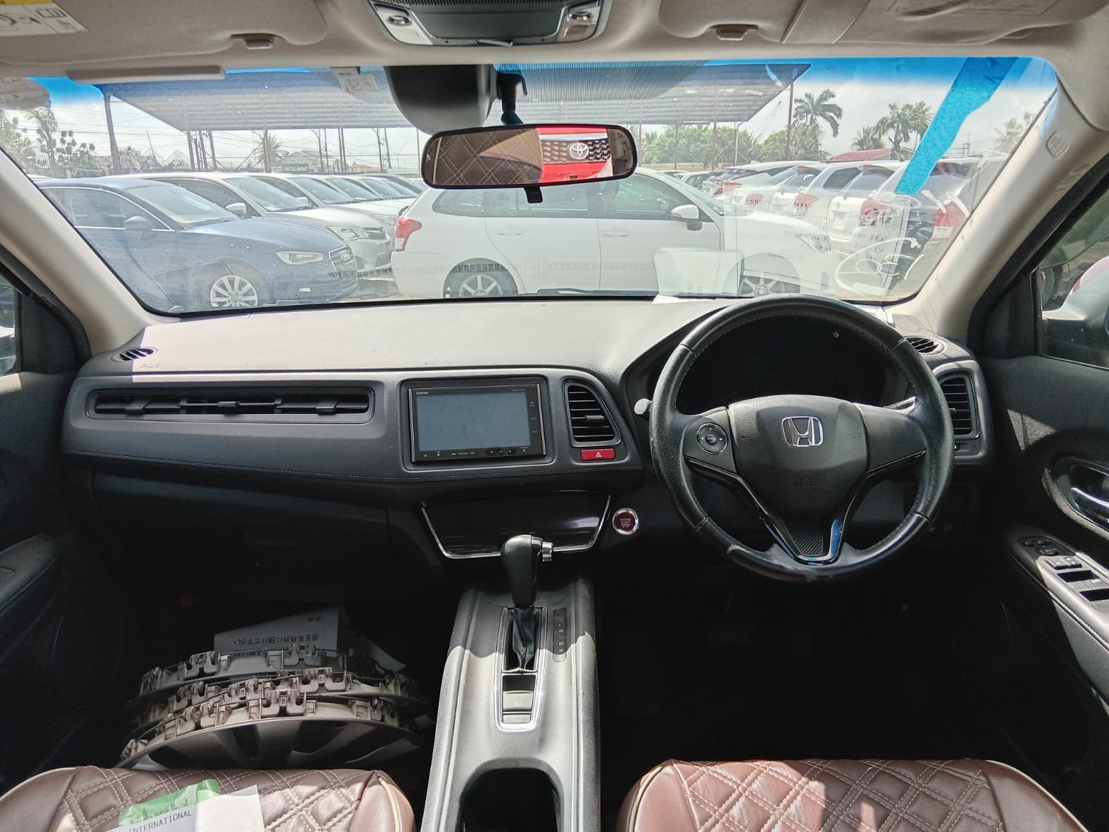 2014 Honda VEZEL for Sale in Guyana – Burgundy – Ref 13043