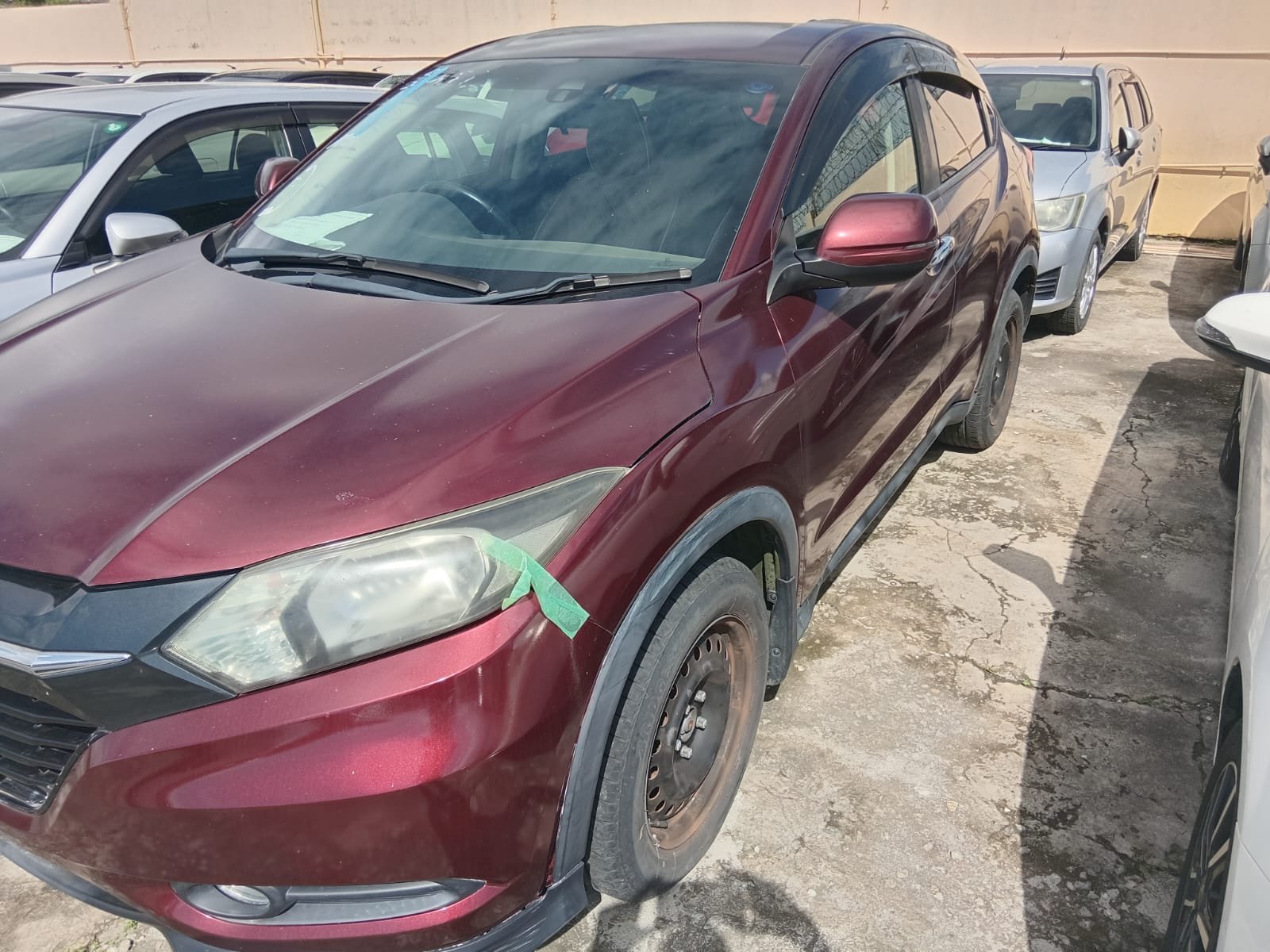 2014 Honda VEZEL for Sale in Guyana – Burgundy – Ref 13043