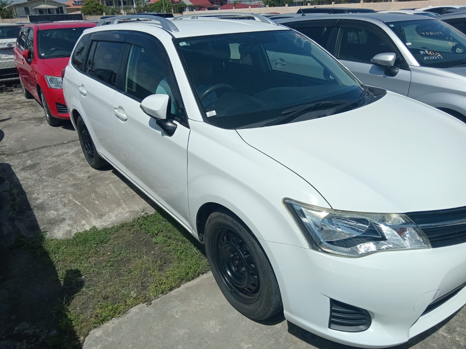 2014 Toyota Fielder for Sale in Guyana – White – Ref 13091