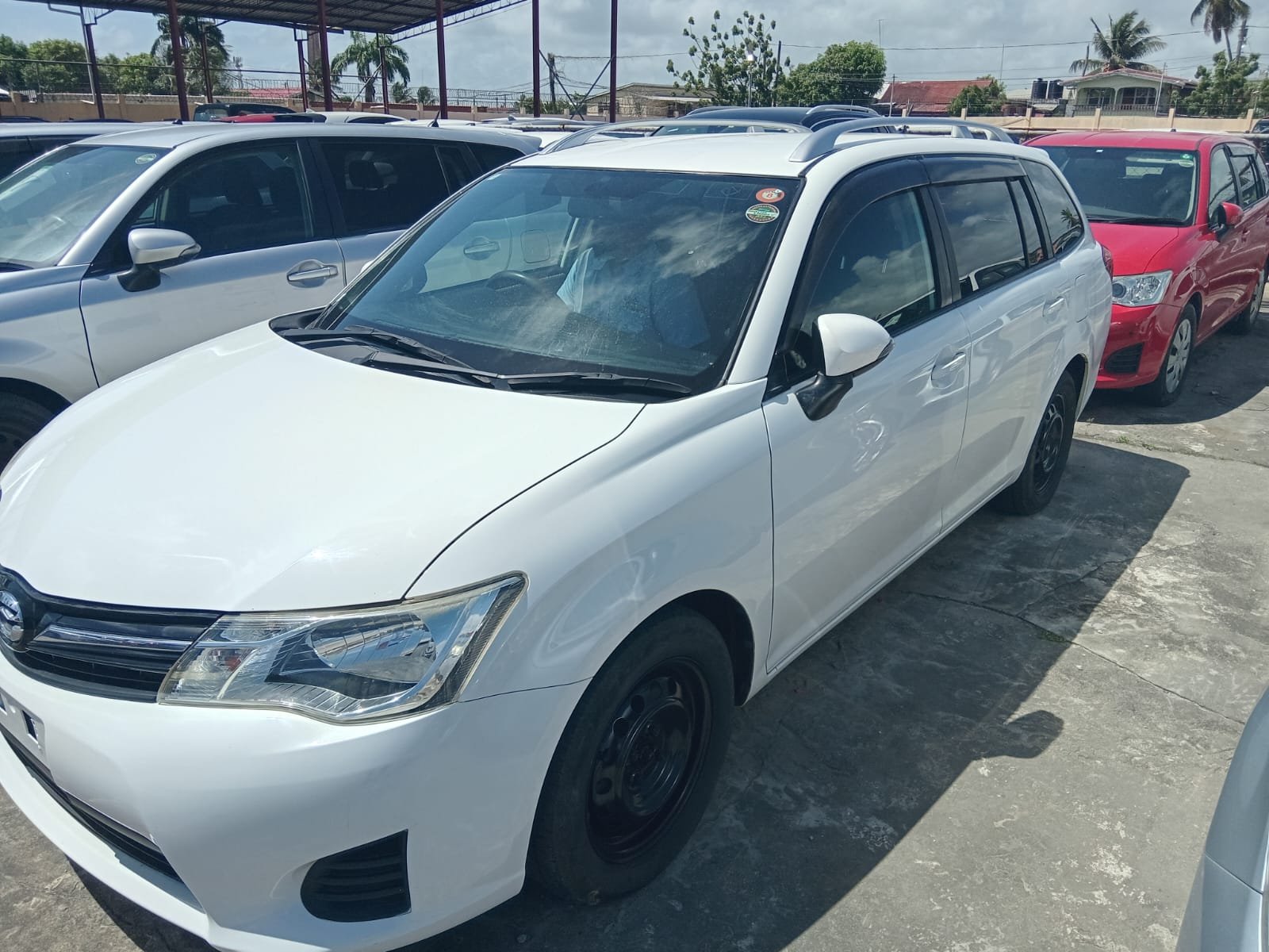 2014 Toyota Fielder for Sale in Guyana – White – Ref 13091