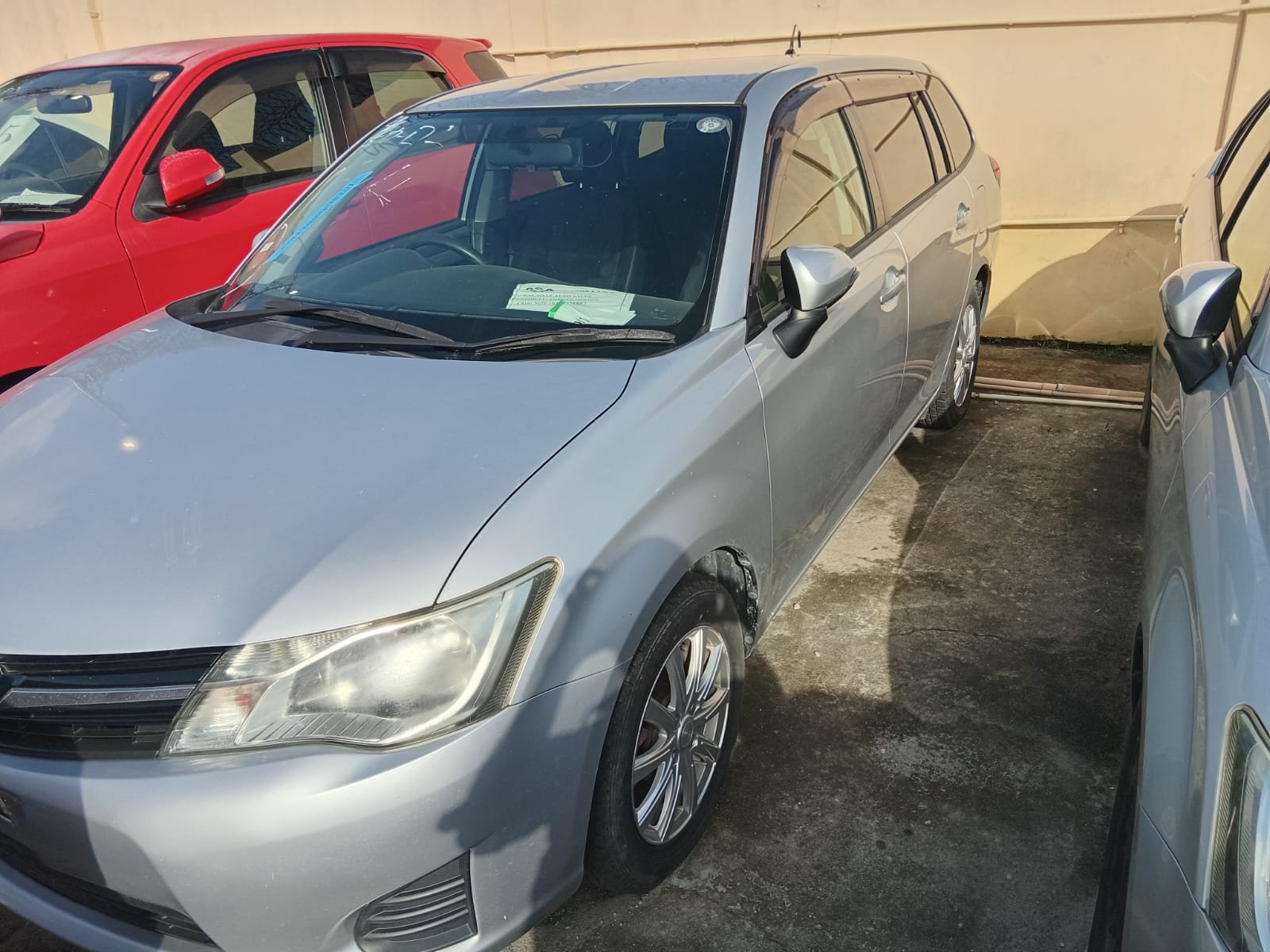 2013 Toyota Fielder for Sale in Guyana – Silver – Ref 13050