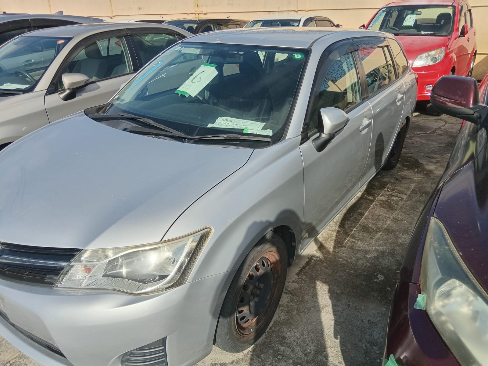 2012 Toyota Fielder for Sale in Guyana – Silver – Ref 13056