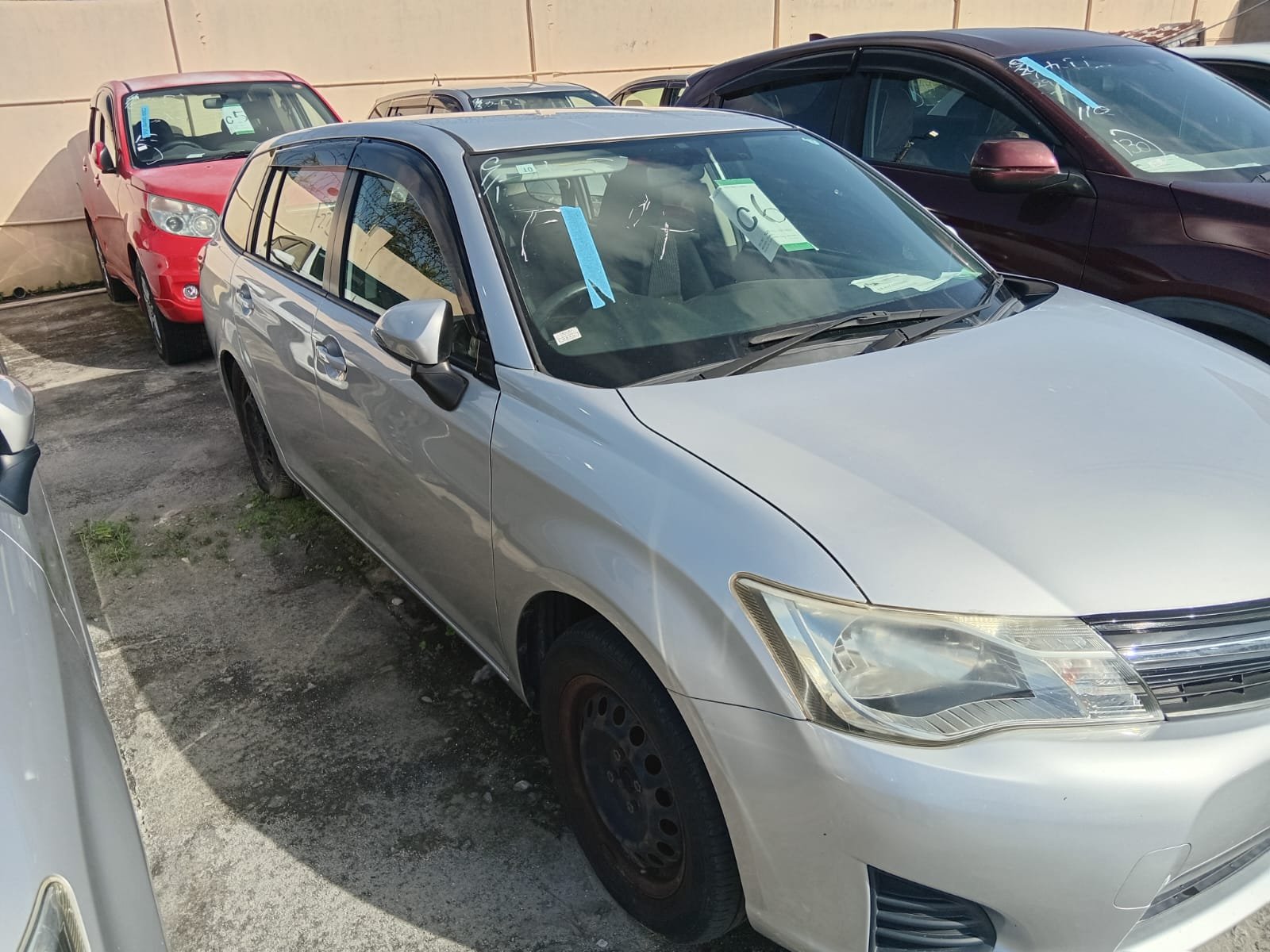 2012 Toyota Fielder for Sale in Guyana – Silver – Ref 13056