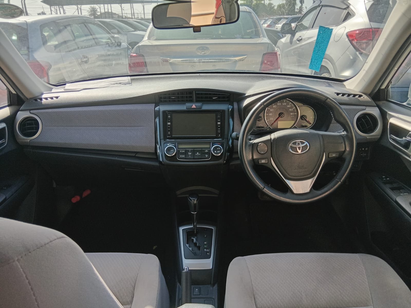 2012 Toyota Axio for Sale in Guyana – White – Ref 13070