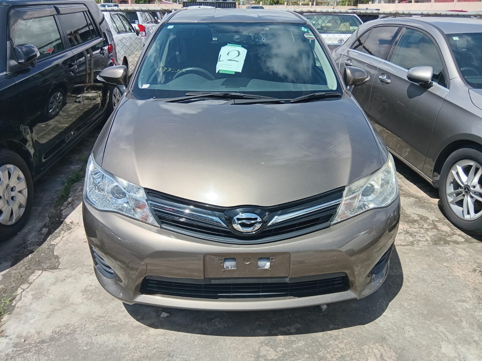 2012 Toyota Fielder for Sale in Guyana – Bronze – Ref 13144