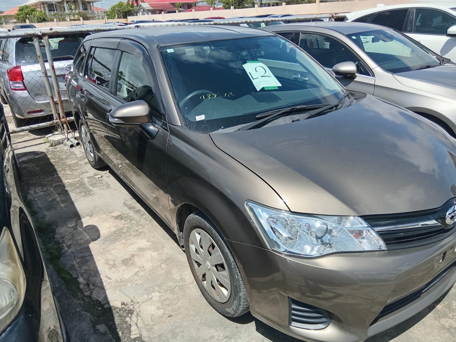 2012 Toyota Fielder for Sale in Guyana – Bronze – Ref 13144