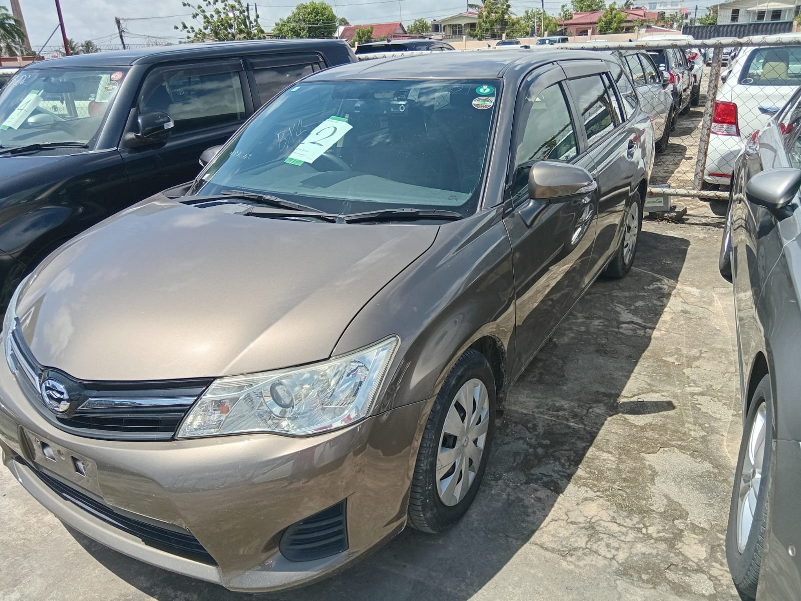 2012 Toyota Fielder for Sale in Guyana – Bronze – Ref 13144