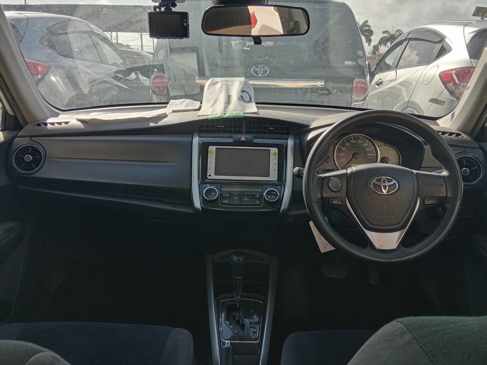 2015 Toyota Axio for Sale in Guyana – White – Ref 13112