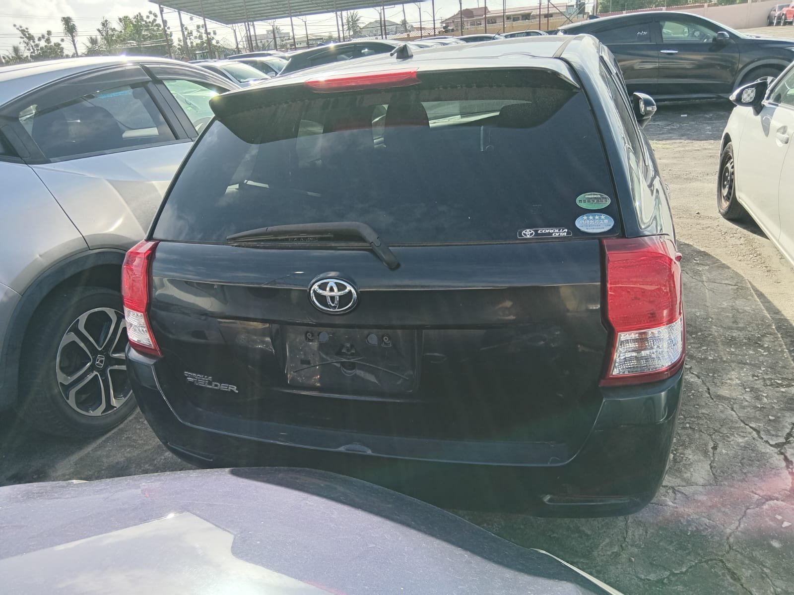2012 Toyota Fielder for Sale in Guyana – Black – Ref 13170