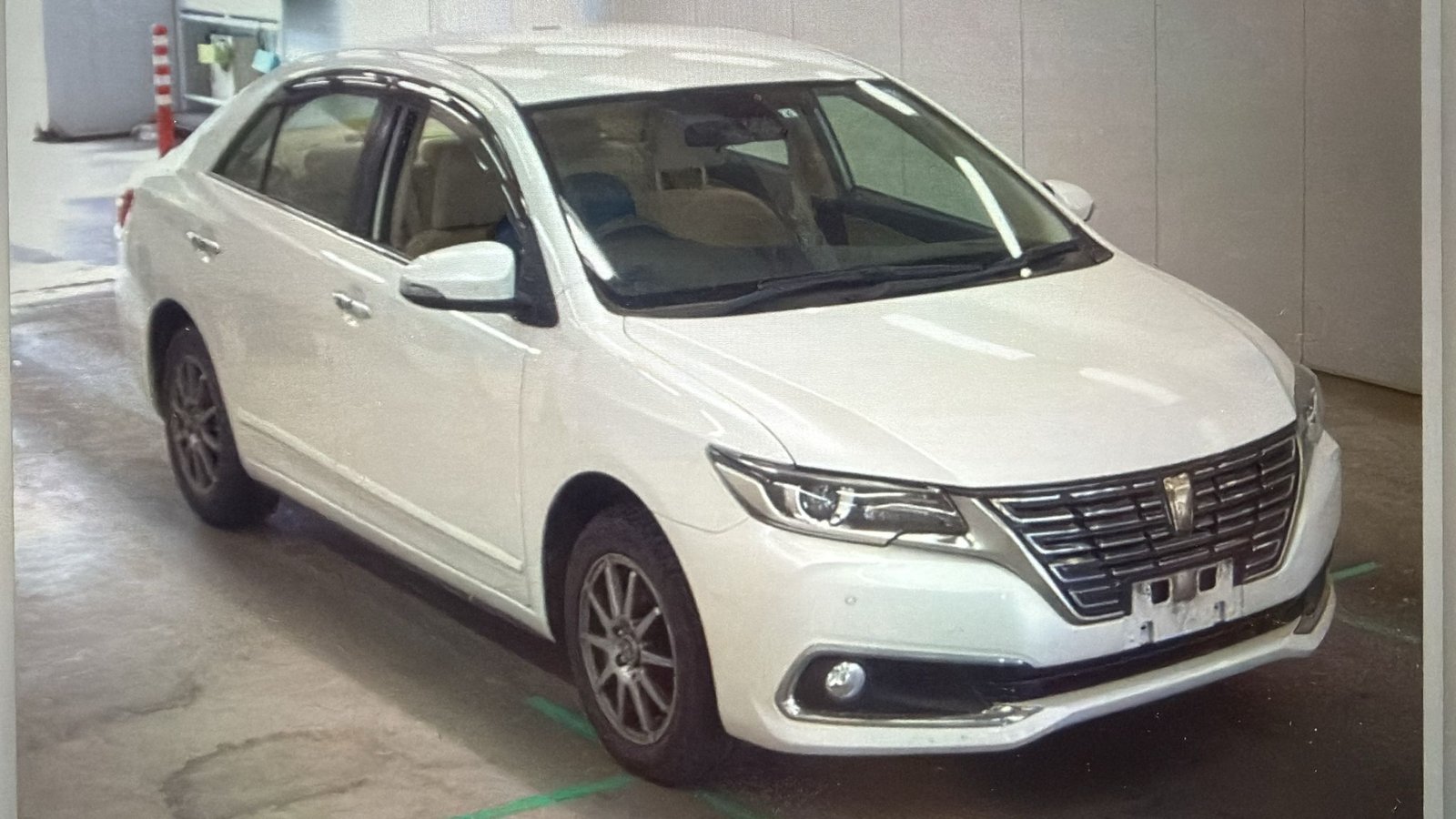 2017 Toyota Premio for Sale in Guyana – pearl white – Ref 13249