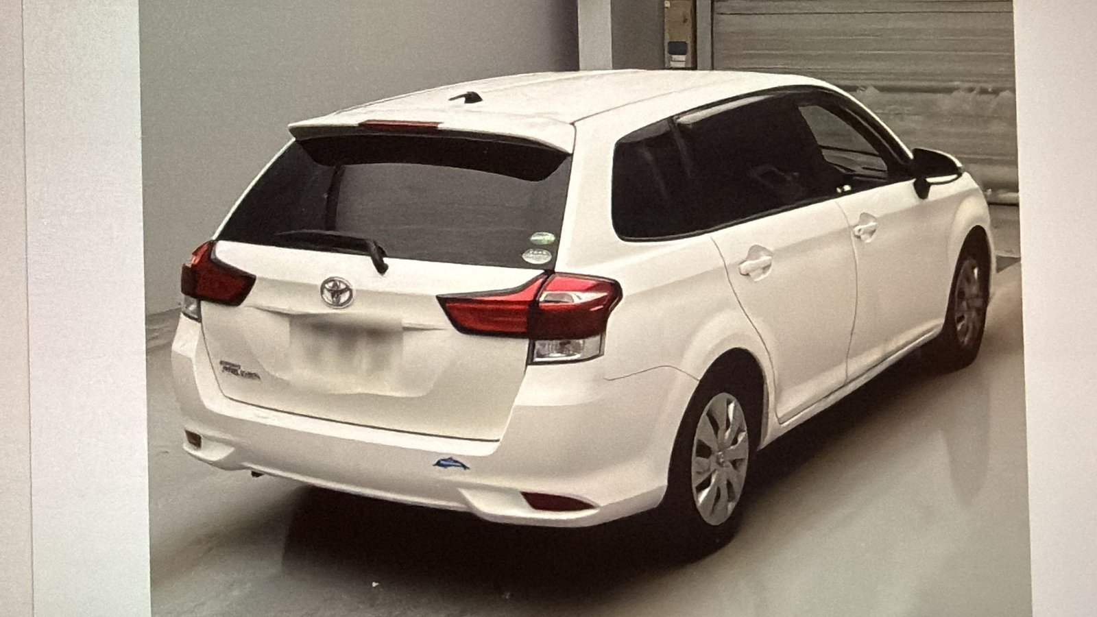 2017 Toyota Fielder for Sale in Guyana – White – Ref 13257