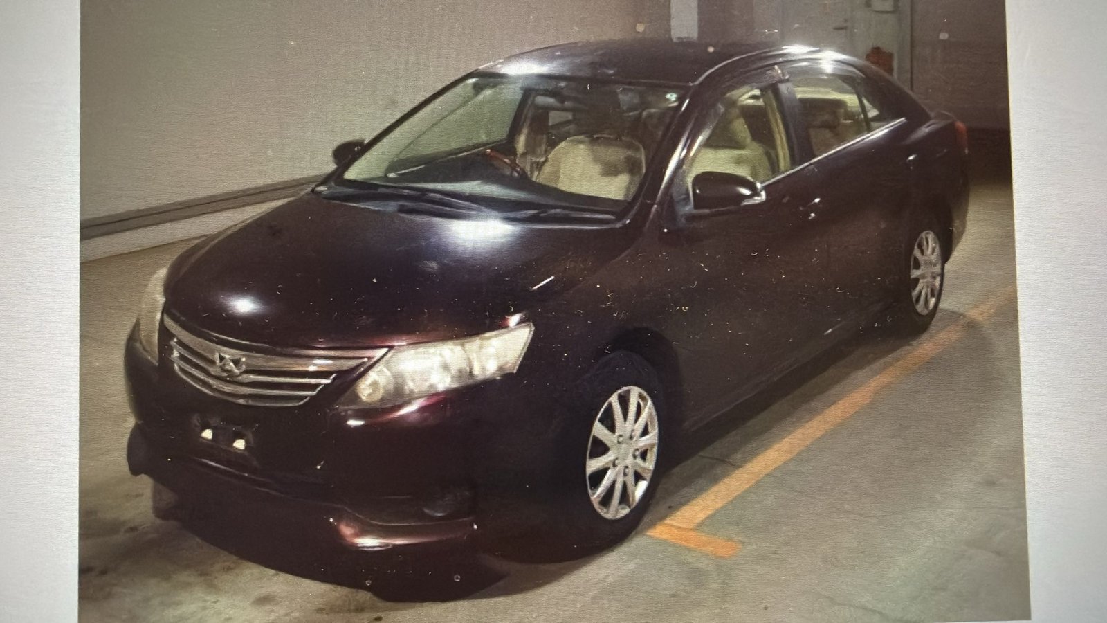 2014 Toyota Allion for Sale in Guyana – Wine – Ref 13274