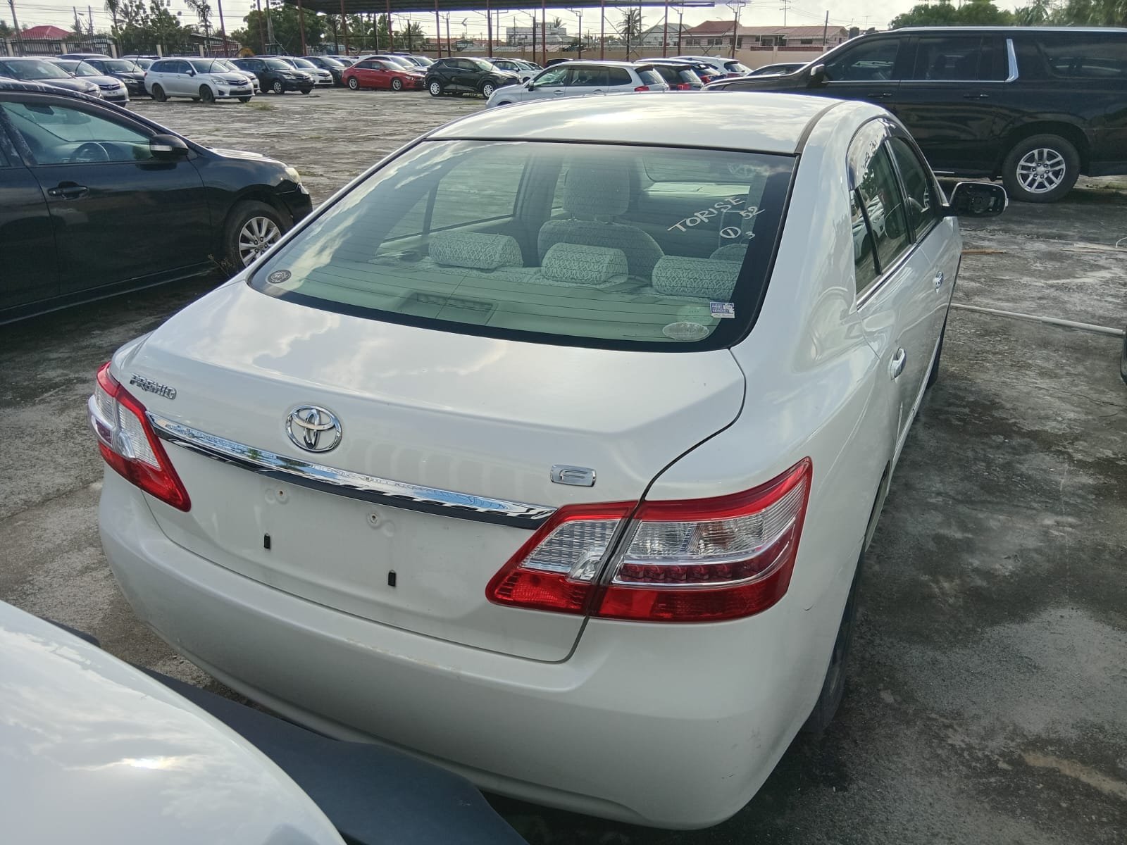 2010 Toyota Premio for Sale in Guyana – White – Ref 13283