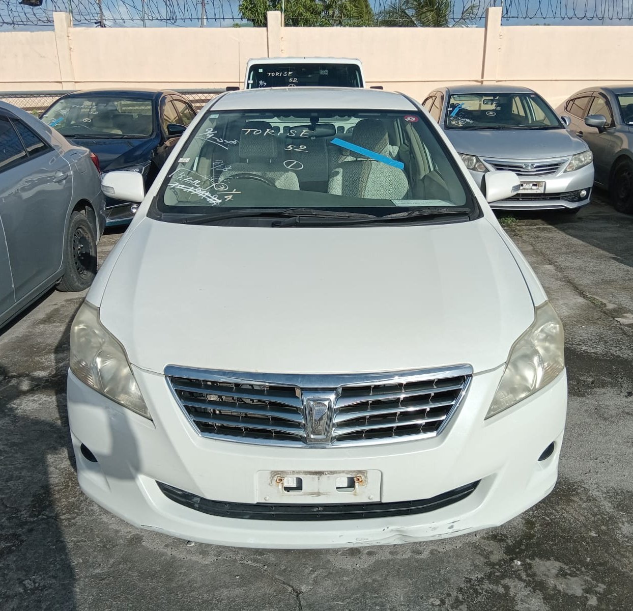 2010 Toyota Premio for Sale in Guyana – White – Ref 13283