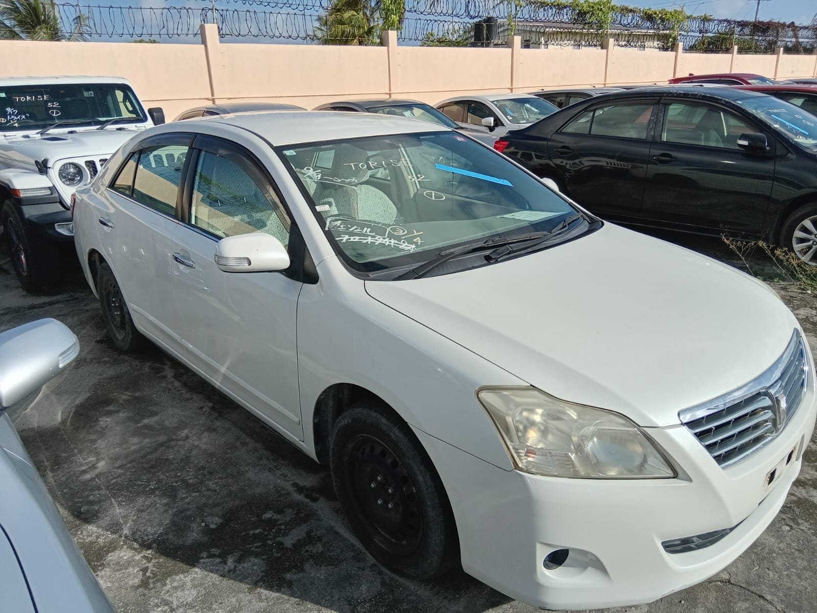2010 Toyota Premio for Sale in Guyana – White – Ref 13283